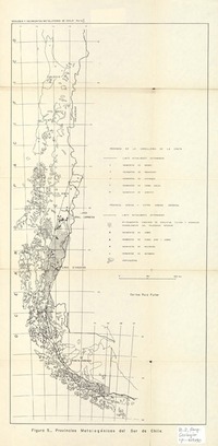 Provincias metalogénicas del sur de Chile