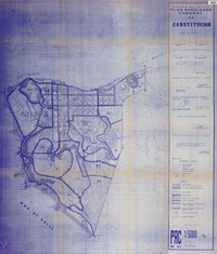 Plan regulador comunal de Constitución Región del Maule [material cartográfico] : Victor Morán Sánchez, Gastón Pereira Massei.