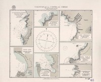 Caletas en la costa de Chile