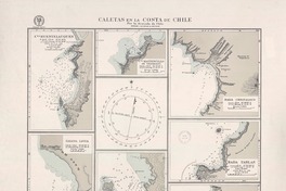 Caletas en la costa de Chile