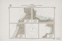 Caletas en la costa de Chile