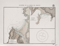 Puertos en la costa de Arauco