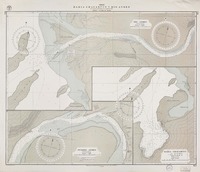 Bahía Chacabuco y río Aysén  [material cartográfico] por el Instituto Hidrográfico de la Armada de Chile.