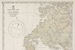 Bahía Anna Pink a canal Messier  [material cartográfico] por el Instituto Hidrográfico de la Armada de Chile.
