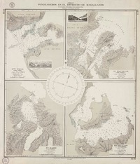 Chile, fondeaderos en el Estrecho de Magallanes