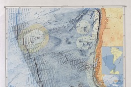 Chile, mar presencial formas del relieve submarino