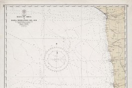 Rada de Arica a Bahía Mejillones sur  [material cartográfico] por el Instituto Hidrográfico de la Armada de Chile.