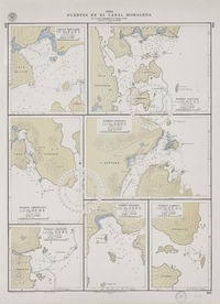 Chile, puertos en el Canal Moraleda