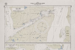 Canal y angostura Kirke  [material cartográfico] por el Instituto Hidrográfico de la Armada de Chile.
