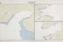 Caletas en Bahía Fildes territorio chileno antártico