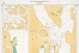 Chile, puertos en el Canal Messier y Paso del Indio