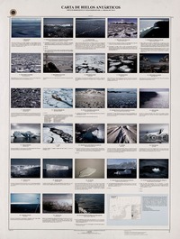 Carta de hielos antárticos