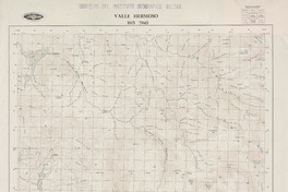 Valle Hermoso 3115 - 7045 [material cartográfico] : Instituto Geográfico Militar de Chile.