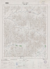 Villa Alhué 3400 - 7100 [material cartográfico] : Instituto Geográfico Militar de Chile.