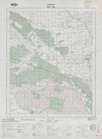 Yungay 3700 - 7200 [material cartográfico] : Instituto Geográfico Militar de Chile.