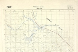 Volcán Isluga 1900 - 6845 [material cartográfico] : Instituto Geográfico Militar de Chile.