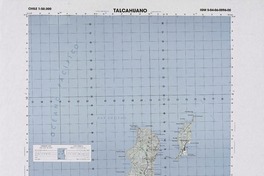 Talcahuano 3630' - 7300' [material cartográfico] : Instituto Geográfico Militar de Chile.