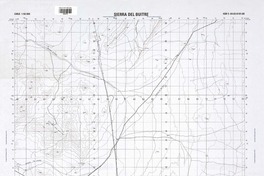 Sierra del Buitre (69°15'06.06"-23°15'12.09") [material cartográfico] : Instituto Geográfico Militar de Chile.
