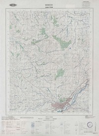 Temuco 3830 - 7230 [material cartográfico] : Instituto Geográfico Militar de Chile.