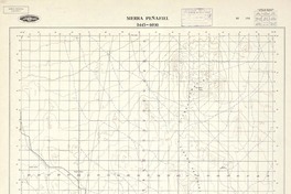 Sierra Peñafiel 2445 - 6930 [material cartográfico] : Instituto Geográfico Militar de Chile.