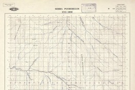 Sierra Potrerillos 2715 - 6930 [material cartográfico] : Instituto Geográfico Militar de Chile.