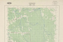 Tantauco 4200 - 7330 [material cartográfico] : Instituto Geográfico Militar de Chile.