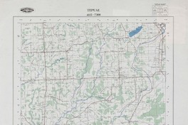 Tepual 4115 - 7300 [material cartográfico] : Instituto Geográfico Militar de Chile.