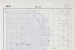 Toconao 2300 - 6800 [material cartográfico] : Instituto Geográfico Militar de Chile.