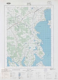 Trapén 4130 - 7300 [material cartográfico] : Instituto Geográfico Militar de Chile.
