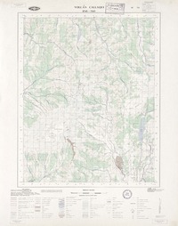 Volcán Callaqui 3745 - 7115 [material cartográfico] : Instituto Geográfico Militar de Chile.