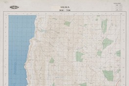 Salala 3030 - 7130 [material cartográfico] : Instituto Geográfico Militar de Chile.