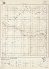 Portal del Inca 2615 - 6930 [material cartográfico] : Instituto Geográfico Militar de Chile.