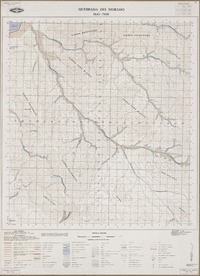 Quebrada del Morado 2645 - 7030 [material cartográfico] : Instituto Geográfico Militar de Chile.