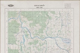 Quilacahuín 4015 - 7315 [material cartográfico] : Instituto Geográfico Militar de Chile.
