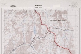 Portillo 3245 - 6958 [material cartográfico] : Instituto Geográfico Militar de Chile.