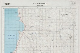Puerto Flamenco 2630 - 7030 [material cartográfico] : Instituto Geográfico Militar de Chile.