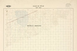 Salar de Púlar 2415 - 6745 [material cartográfico] : Instituto Geográfico Militar de Chile.