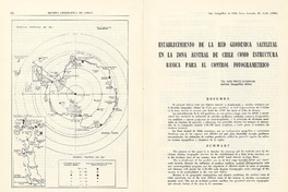 Establecimiento de la red geodésica satelital en la zona Austral de Chile como estructura básica para el control fotogramétrico