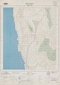 Peña Blanca 3045 - 7130 [material cartográfico] : Instituto Geográfico Militar de Chile.
