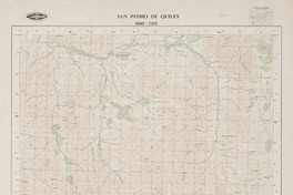 San Pedro de Quiles 3100 - 7115 [material cartográfico] : Instituto Geográfico Militar de Chile.
