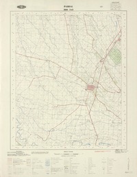 Parral 3600 - 7145 [material cartográfico] : Instituto Geográfico Militar de Chile.