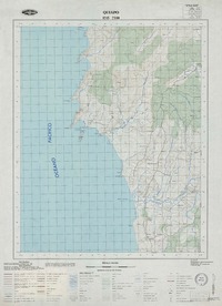 Quiapo 3715 - 7330 [material cartográfico] : Instituto Geográfico Militar de Chile.