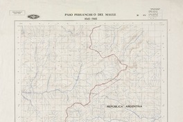 Paso Pehuenche o del Maule 3545 - 7015