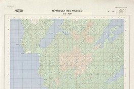 Península Tres Montes 4645 - 7520 [material cartográfico] : Instituto Geográfico Militar de Chile.