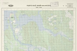 Puerto Raúl Marín Balmaceda 4345 - 7240 [material cartográfico] : Instituto Geográfico Militar de Chile.
