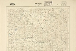 Pumanque 3430 - 7130 [material cartográfico] : Instituto Geográfico Militar de Chile.