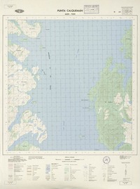 Punta Calquemán 4430 - 7320 [material cartográfico] : Instituto Geográfico Militar de Chile.