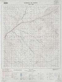 Quebrada de Paipote 2715 - 7000 [material cartográfico] : Instituto Geográfico Militar de Chile.