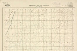 Quebrada de los Arrieros 2245 - 6900 [material cartográfico] : Instituto Geográfico Militar de Chile.