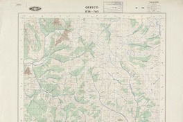 Queuco 3730 - 7115 [material cartográfico] : Instituto Geográfico Militar de Chile.